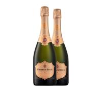 Graham Beck Rose 75 spumoso rosado (Caja de 2 Botellas de 75 cl)