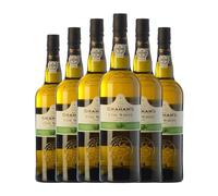 Graham's Blanco Porto 75 cl Vino generoso (Caja de 6 Botellas de 75 cl)