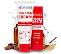 Grahams Natural Crema para Rosácea - Crema Facial Calmante para Rojeces y Piel Sensible - Hidrata y Cuida la Piel con Tendencia a la Rosácea - Natural, Sin Esteroides, No Grasa e Hipoalergénica, 75 g