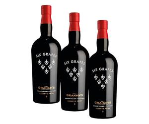 Graham's Oporto Six Grapes (Paquete de 3)