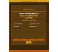 Grain Handling Facility Safety Inspection Record: OSHA 29 CFR 1910.272 | NFPA 61 | EPA RMP Compliance Log