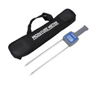 Grain Tester | 6% to 30% Range & LCD Display | Portable Handheld Analyzer for Wheat/Corn/Rice/Soybeans | Digital Water Content Meter