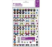 Graine Créative 594 Pegatinas Adhesivas Ojos
