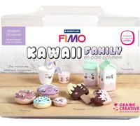 Graine Créative Estuche de Modelado Kawai - Arcilla polimérica