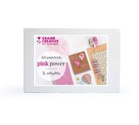 Graine créative kit de papelería pink power