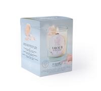 Graine créative kit vela para hacer en casa - energie & amor - cuarzo