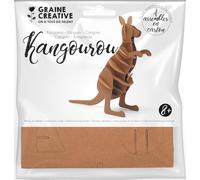 Graine Créative Modelo de cartón 3D para montar - Canguro