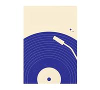 Graiting Impresión De Discos Vinilo, Música Mediados Siglo, Póster Pastel Minimalista, Arte Pared Colorido, Decoración for La Habitación Del Hogar, 1 Ud(DA5316,30x45cm Unframe)