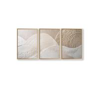 Graiting Tríptico De 3 Uds., Conjunto Arte, Decoración Pared Natural, Obra Moderna, Póster Lienzo Abstracto for Regalo Oficina Y Pasillo(DA283-3pcs,40x60cm Unframe)