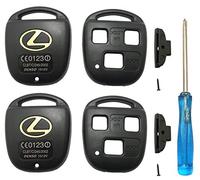Grakest Funda de repuesto para llavero remoto de entrada sin llave, compatible con Lexus ES GS GX es LS LX RX SC IS300 IS330 ES300 ES330 GX470 GX300 RX300 RX350 RX400h (2 unidades)