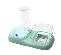 Gralara 2 en 1 Pet Cat Feeder Water Bowl Set Dispositivo Automático de Reposición de Agua