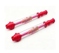 Gralara 2 Piezas Pistola Agua con Tobera Giratoria Portátil Disparador Agua Manual Manual para Niños, Rosa