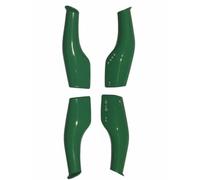 Gralara 2 Piezas Protector para Palanca Cambios y Limpiaparabrisas Resistente Al sgaste Accesorio Interior Automotriz Ajuste Preciso, Full-wrap Green
