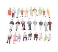 Gralara 27 Piezas Figuras de Miniatura Figuras Micro de Paisaje Miniatures Pintadas Modelos Diorama Adecuada para Decoración Casa Regalo 3.6cm