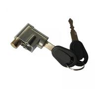 Gralara 2X de Encendido para Motocicleta, de Cilindro de Batería, Eléctrica para Motocicleta, Ligera E Impermeable, Cerraduras D, 6 Piezas