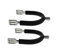 Gralara 2X Espuelas para Caballo, Espuelas para Lazar, de Entrenamiento, Ecuestre, Decoración de Botas de Caballo de Acero Inoxidable