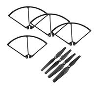 Gralara 4 Piezas RC Drone Propeller Protector Accesorio de Guardia de Hélices de Quadcopter y Marco de Protección de Adecuado para