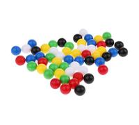 Gralara 60 Piezas Bolas para Juego de Conectar Cuatro Repuesto Accesorios Plástico Sólidos Fácil Manejo Adecuado para Familias Libre Entretenimiento