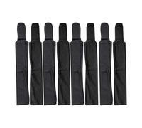 Gralara 8 Bolsas para crines de Caballo, protección Solar, Resistente al Viento, fáciles de Usar, para el Cuidado de Caballos en establos y Granjas, Negro
