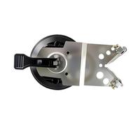Gralara Accesorio localizador de aberturas de vidrio para azulejos con base de succión Herramienta profesional resistente para posicionar brocas con precisión