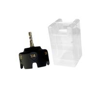 Gralara Accesorio para Taladro Nut Zipper, Destornillador de Tuercas Compacto de Aleación de Aluminio con Vástago Hexagonal.