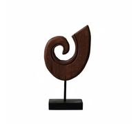 Gralara Adorno Sereno Minimalista Escultura Conceptual Ligero Estatua para la Meditación Alojamiento, Recepción