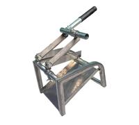 Gralara Agrícola Manual, Cortadora de, Rebanadora Doble, Máquina para Cortar Raíces, Multifunción, Metal Resistente Al Desgaste, Fácil de Limpia