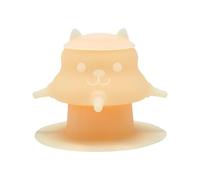 Gralara Alimentador de Leche de Cachorro, Alimentador de Cachorros, Estación de Enfermería de Tazón de Leche Portátil Que Alimentan para Perros, Ani, Naranja, Individual