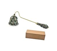 Gralara Apagavelas Retro de Aleación de Zinc con Mango Ergonómico Cortapabilo Manual Cubierta para Extinguir Velas Diseño Europeo Elegante Adecuado para Decor, Style B