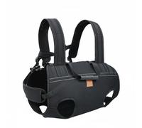 Gralara Arnés de Levantamiento Multifuncional Acolchado para Exterior, Negro, S/M
