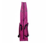 Gralara Bolsa de Esgrima con Ruedas Portátil Mochila de Esgrima con Ruedas Ligera Equipo Deportivo para Competiciones, Array, Rosa Roja