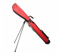 Gralara Bolsa de Palos de Golf con Soporte Funda Estuche y Portador Compacto 83cm X 16cm y Fácil de a Mano O Hombro Adecuada para Práctica Rango de Entrenamientos y Desplazamientos, Rojo
