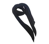 Gralara Bufanda para Figura de Acción Accesorio Decorativo para Muñeco Articulado para Disfraz de Colección Accesorio Ligero Hecho a Mano, Negro