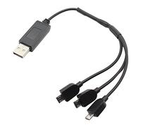 Gralara Cable de Carga USB 3 en 1 para de Batería RC Cable para Avión y Coche Teledirigido Adaptador de Carga para Modelos Diseño en Plástico