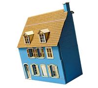 Gralara Casa Miniatura Tienda Maqueta Café Edificación Madera Montaje Diorama Arquitectónico Educativo Apto para Decoración Regalo Coleccionistas Exposiciones, 26cmx115cmx315cm