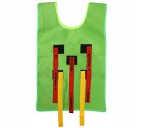 Gralara Chaleco de Entrenamiento Infantil Chaleco de Juego Chaleco de Actividad Chaleco Deportivo con Cierre Fácil y Confort Adecuado para Ejercicios de, Verde, Go_1