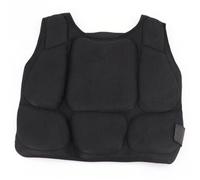 Gralara Chaleco Protector Acolchado Chaleco Pectoral Acolchado Granulado Ajustable Camiseta Acolchada , XL para Altura 160-170CM