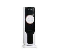 Gralara Climatizador Frío Térmico Eléctrico Climatizador con Calefactor Portátil Refrigerador Distancia para Salón, Negro