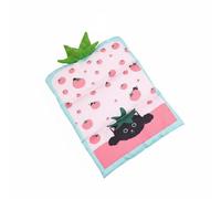 Gralara Colchoneta de Verano con Diseño de Fruta Alfombrilla Termorregulador de Dibujos Animados Transpirable para Interior, L 62-82cm