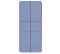 Gralara Colchoneta Plegable con Bolsa Transporte Ligera Esterilla Rectangular Plegable Compacto Esterilla Esterilla para Ejercicios con Bolsa Transporte, Azul, 183x80cm