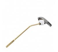 Gralara Componente Tanque Inodoro Elegante Palanca Descarga con Brazo Trasero Universal Interruptor Lateral Depósito Baño, Estilo A