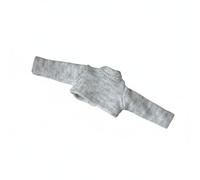 Gralara Conjunto Ropa Muñeca Suave Ropa Muñeca Punto Ligero para Juego , Gray