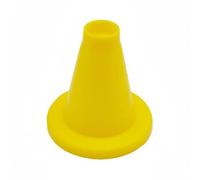 Gralara Cono de Entrenamiento Soporte de Pelota T de Bateo Base Estable Polietileno Flexible Marcador Visible para Práctica de Golpeo Ejercicios en Campo