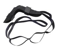 Gralara Correa de Cinta Elástica Multiusos Banda de Estiramiento para Piernas Tobillos Y Gemelos Material Resistente Y Flexible Adecuada para Ejercicios, Negro