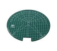 Gralara Cortadora de Goma para Tenis de Mesa, Estación de Corte de Láminas de Goma, Tapete de Trabajo Resistente, Redondo, Banco de Trabajo para Re, 3 Mm de Espesor