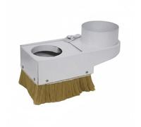 Gralara Cubierta de Polvo para Husillo CNC Cepillo Protector Escobilla Soporte de Extracción de Polvo Material de Hierro con Cerdas de Nylon Adecuado para , 80MM , Nuevo Hierro Tiro+Empuje