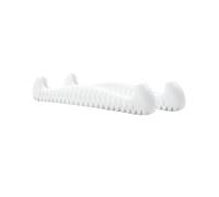 Gralara Cubrecuchillas Patines Hielo Fácil de Poner Funda Patines Resistente Protector Skate para Entrenamiento, 40-46, Blanco Puro