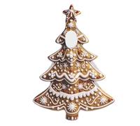Gralara Disfraz Festivo Disfraz Galleta Jengibre Tierno Traje Naviño para Animadores, Árbol De Navidad De Pan De Jengibre Para Adultos