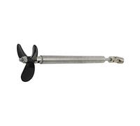 Gralara Eje para Barco Accesorio Compatible con Repuestos de Automodelismo Y Estructuras Resistentes Adecuado para Barcos Modelo Juguetes Modelos, 25cmx20cm 5mm