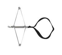 Gralara Estirador de Cuello, Correa elástica, Dispositivo de tracción Cervical en Espiral para estabilización Muscular, Entrenamiento de Estiramiento para